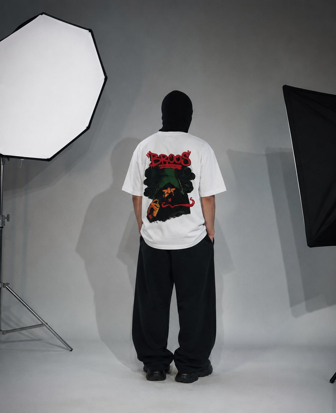 White Oversized T-Shirt — view 4