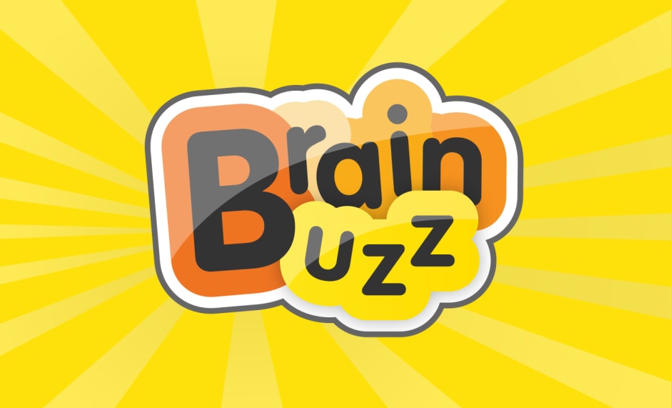 Secondary branding for the 'Brain Buzz' category of games.