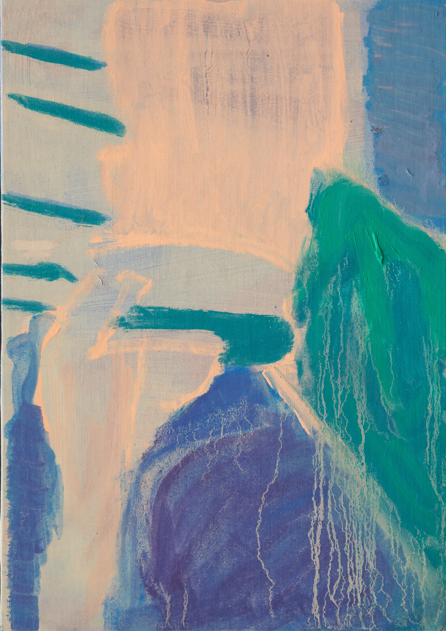 Self portrait in a mirror (New Home Video)