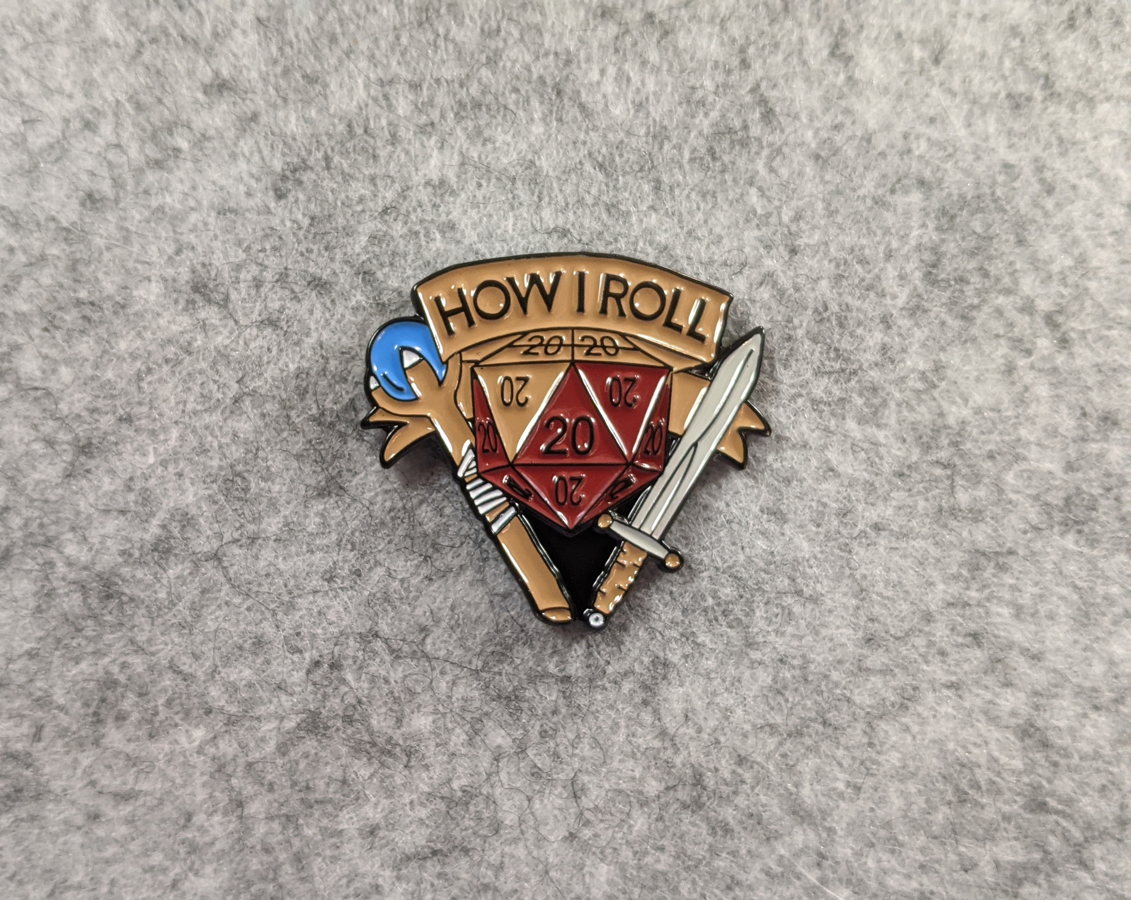 Preview of DND - How I Roll 20