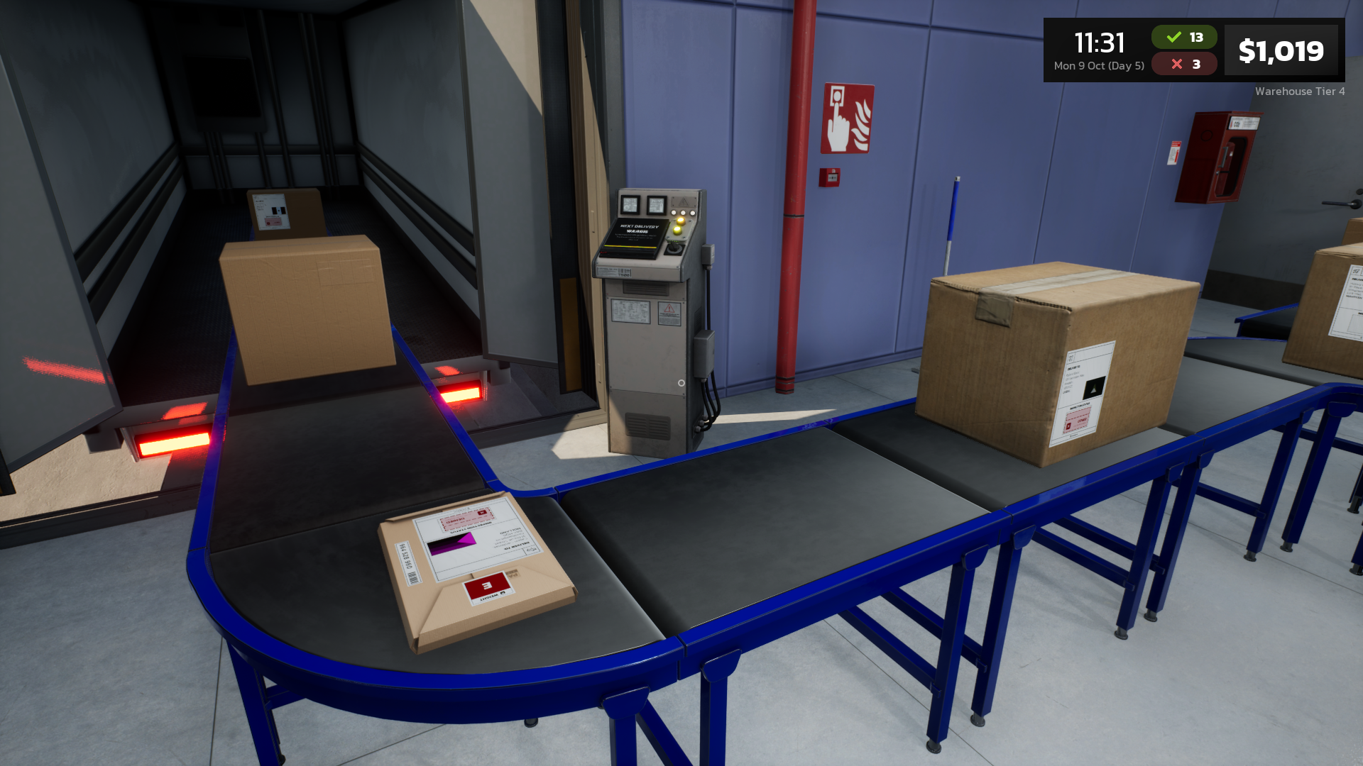 Parcel Simulator Demo - Keymailer