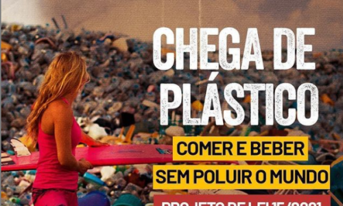 Leia nosso post - Larissa Gaspar luta pelo fim do uso de utensílios de plástico