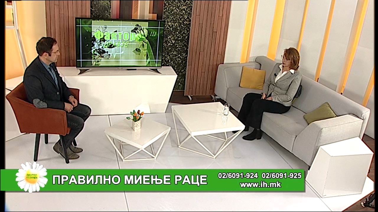 Телевизија 24: Правилно миење раце