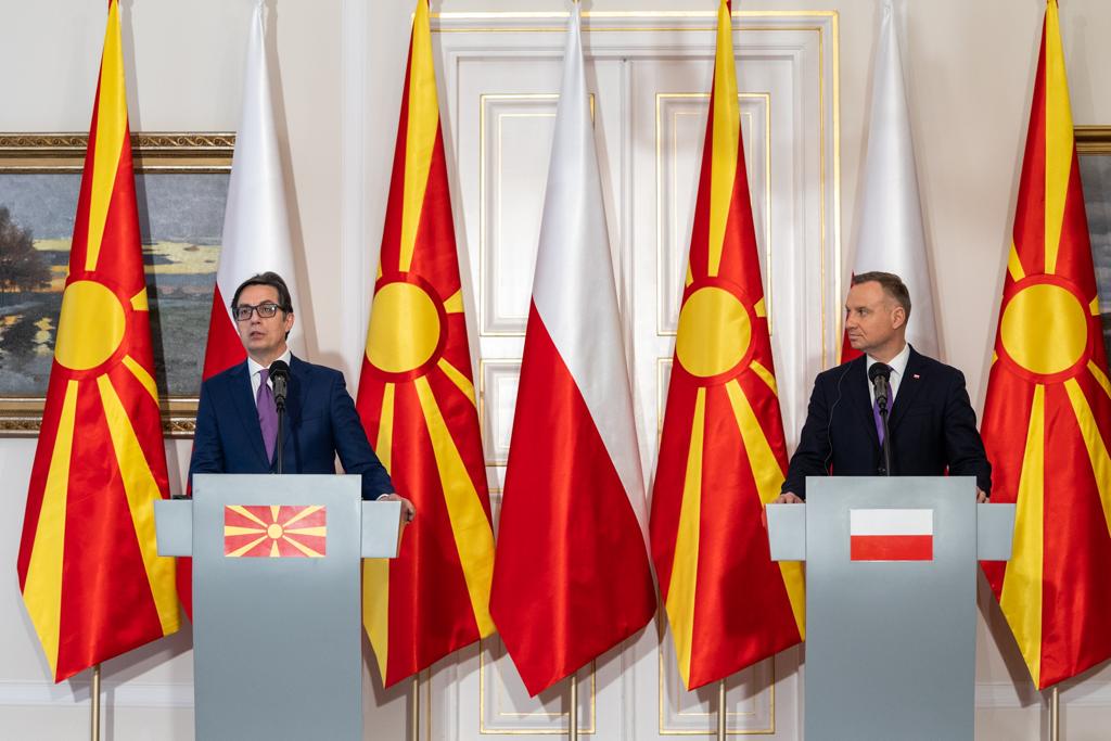 Телевизија 24: Пендаровски: Полска е наш гласен поддржувач, политичкиот ...