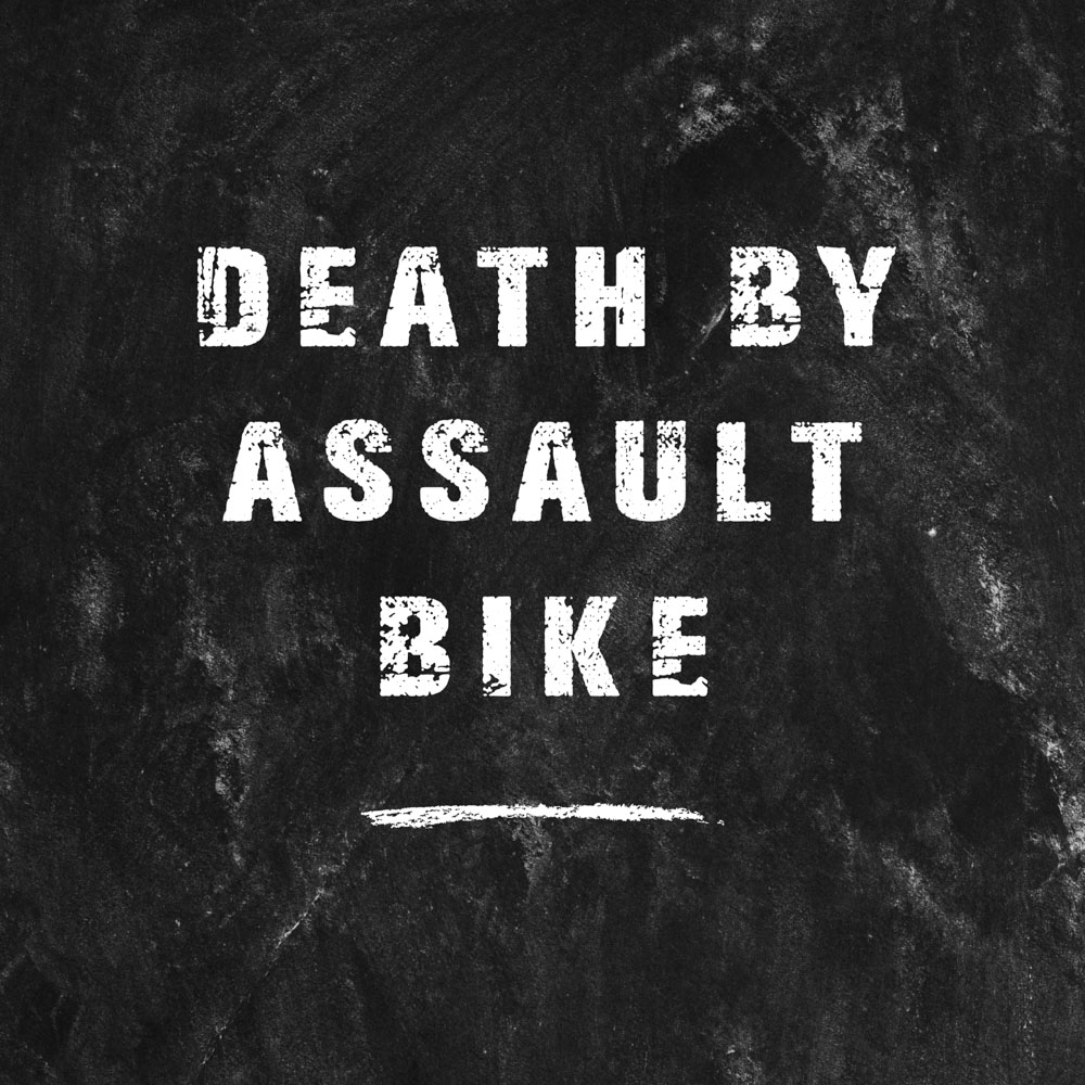WOD Death By Assault Bike Assault Fitness Ma Box de Cross