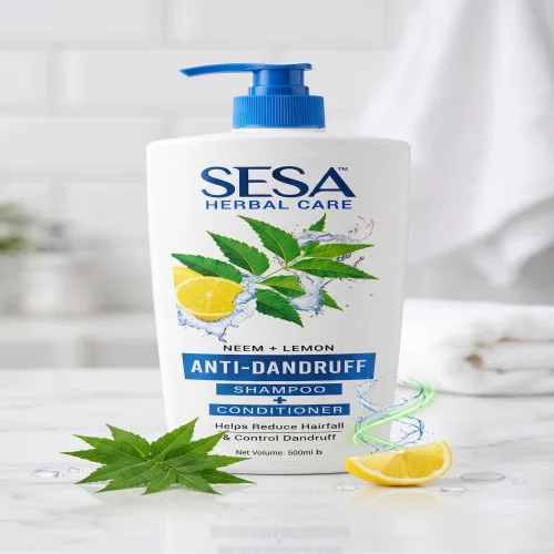 Sesa Herbal Care Neem & Lemon Anti-Dandruff Shampoo + Conditioner 500ml