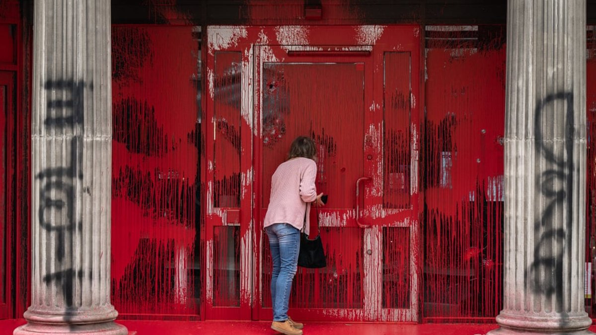 Activists face terror charges over bank damage