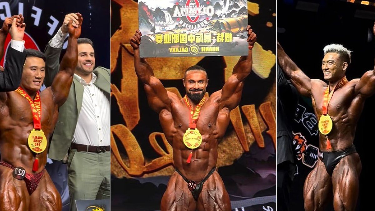 Tabani Leads Pack at Huanji Chengdu Pro - bodybuilding competition
