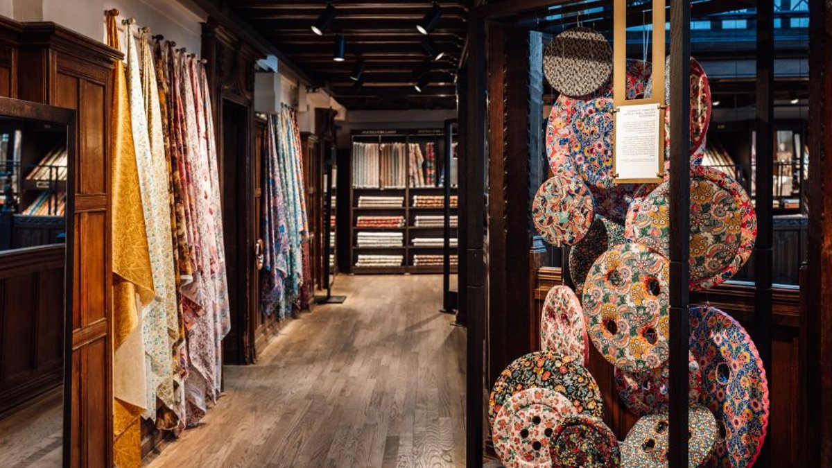Liberty Revamps Fabric Department for New Era - fabrics department