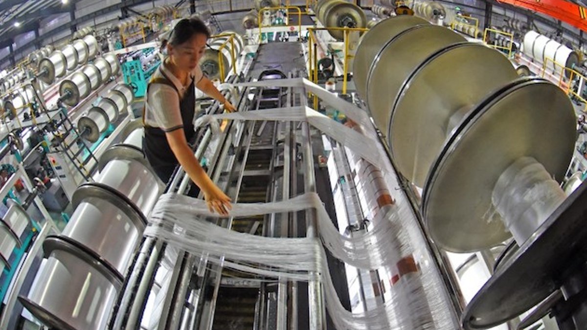 China factory activity falls EU targets Temu - china factory