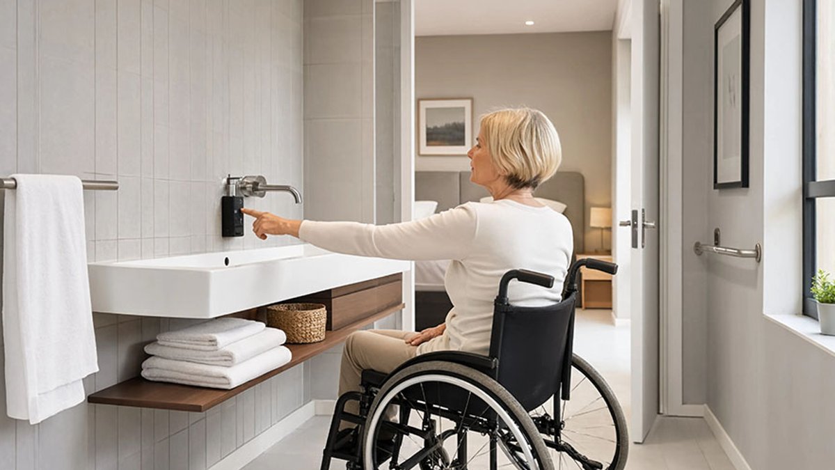 Bathrooms Get Smarter for All Users Bathrooms Get Smarter for All Users - smart bathroom