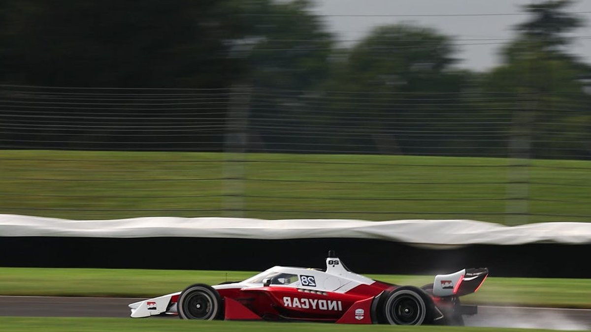 Alexander Rossi Hails First IndyCar IR28 Test - alexander rossi test