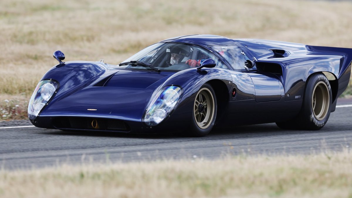 Riding Shotgun in a Vintage Lola T70 - lola t70