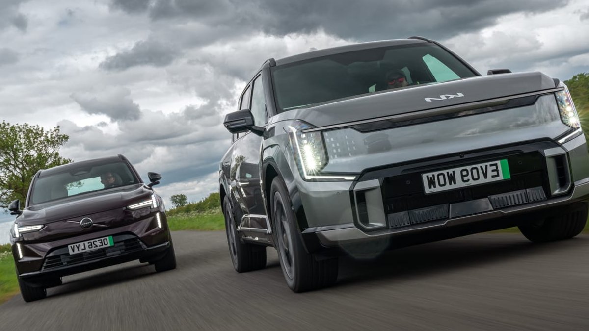 Kia EV9 GT vs Volvo EX90 Motor battle Kia EV9 GT vs Volvo EX90 Motor battle - electric suv