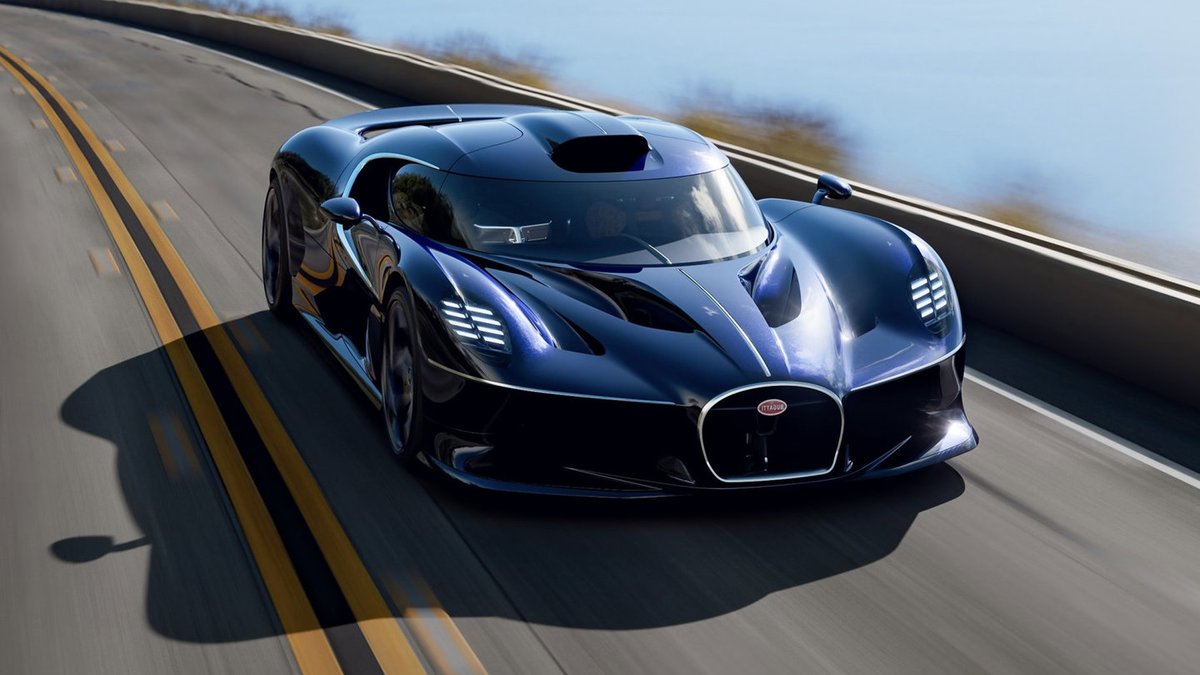 Bugatti Destrier W16 One-Off Is Wide And Low - bugatti destrier