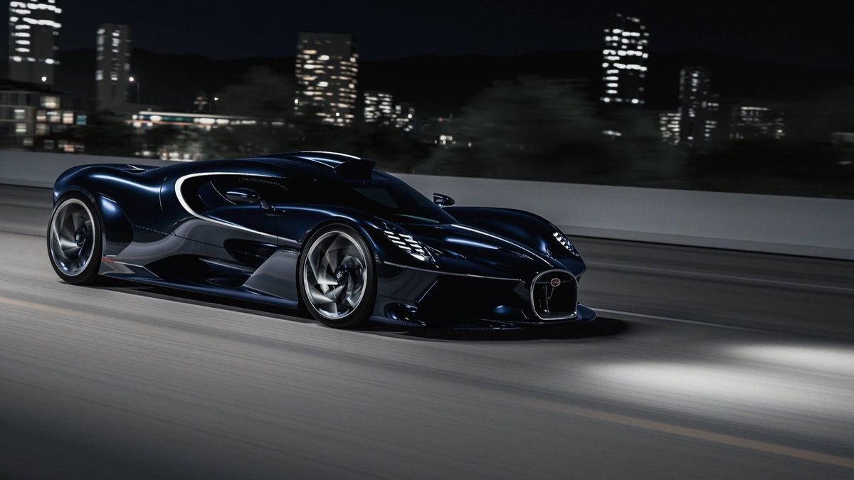 Bugatti unveils striking one-off Destrier hypercar - bugatti hypercar