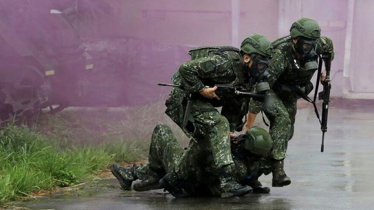 Taiwan Holds Annual Military Readiness Drill - taiwan military