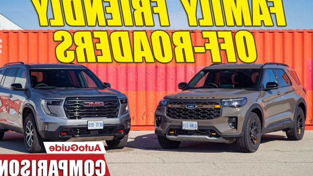 2026 GMC Acadia AT4 vs Ford Explorer Tremor