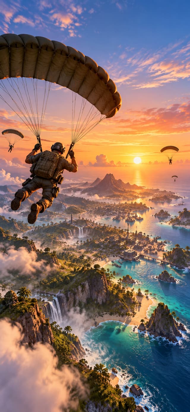 Battle Royale Drop wallpaper