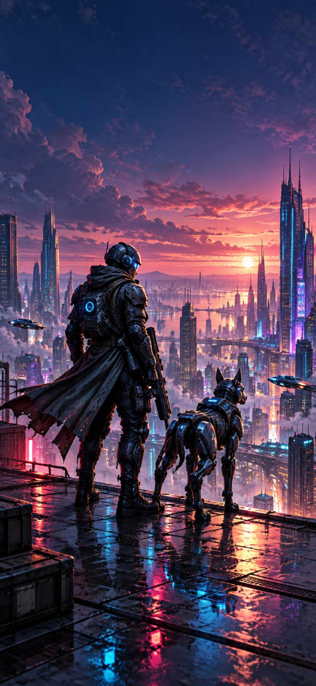 Robot Dog Companion wallpaper