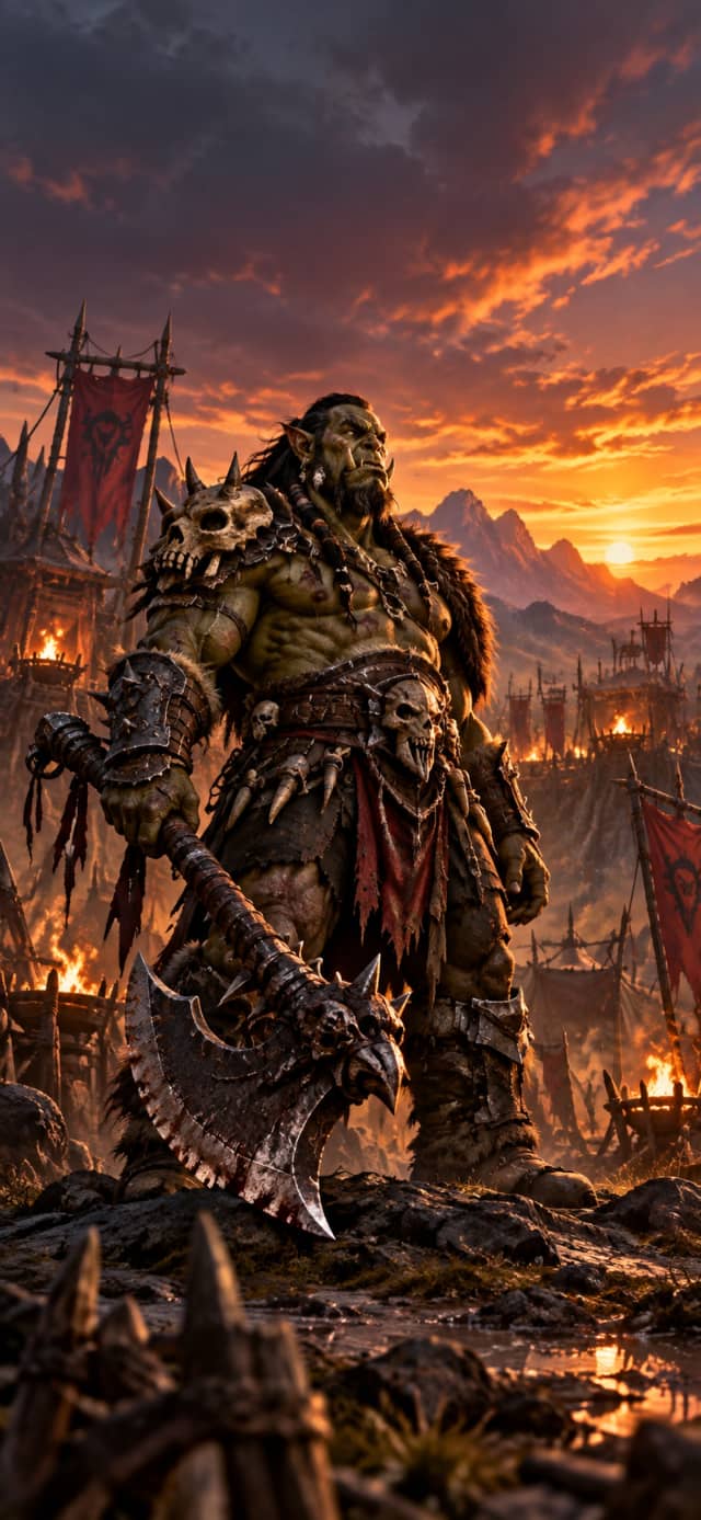 Orc Warlord wallpaper