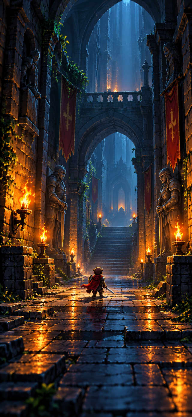 Pixel Dungeon Torchlight wallpaper
