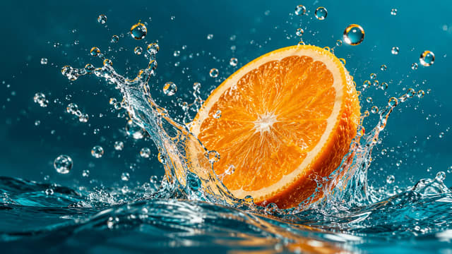 Citrus Pop — Desktop Wallpaper wallpaper