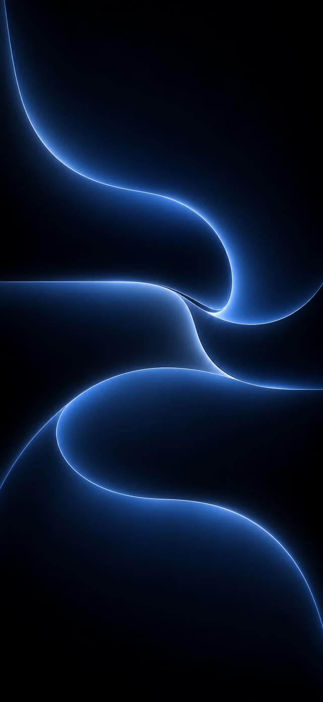 Neon Noir — Electric Fold wallpaper