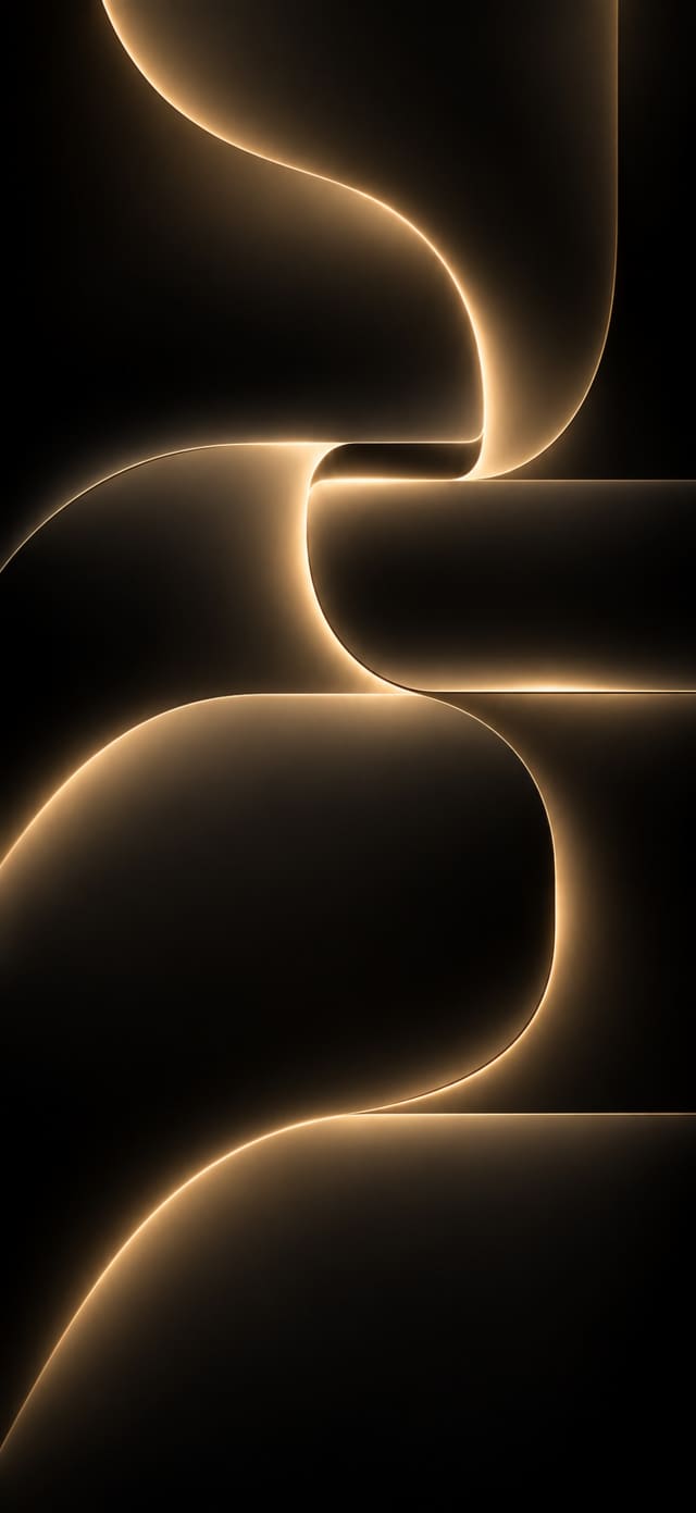 Neon Noir — Champagne Line wallpaper