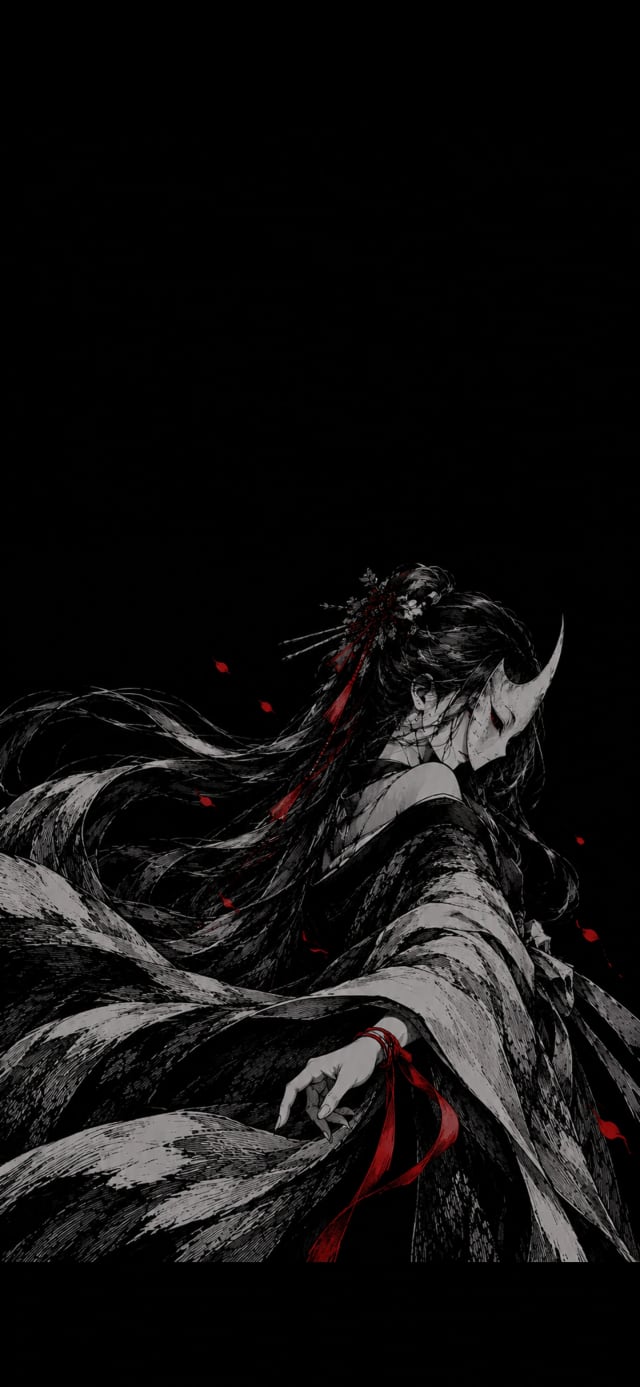 Silent Ribbon wallpaper