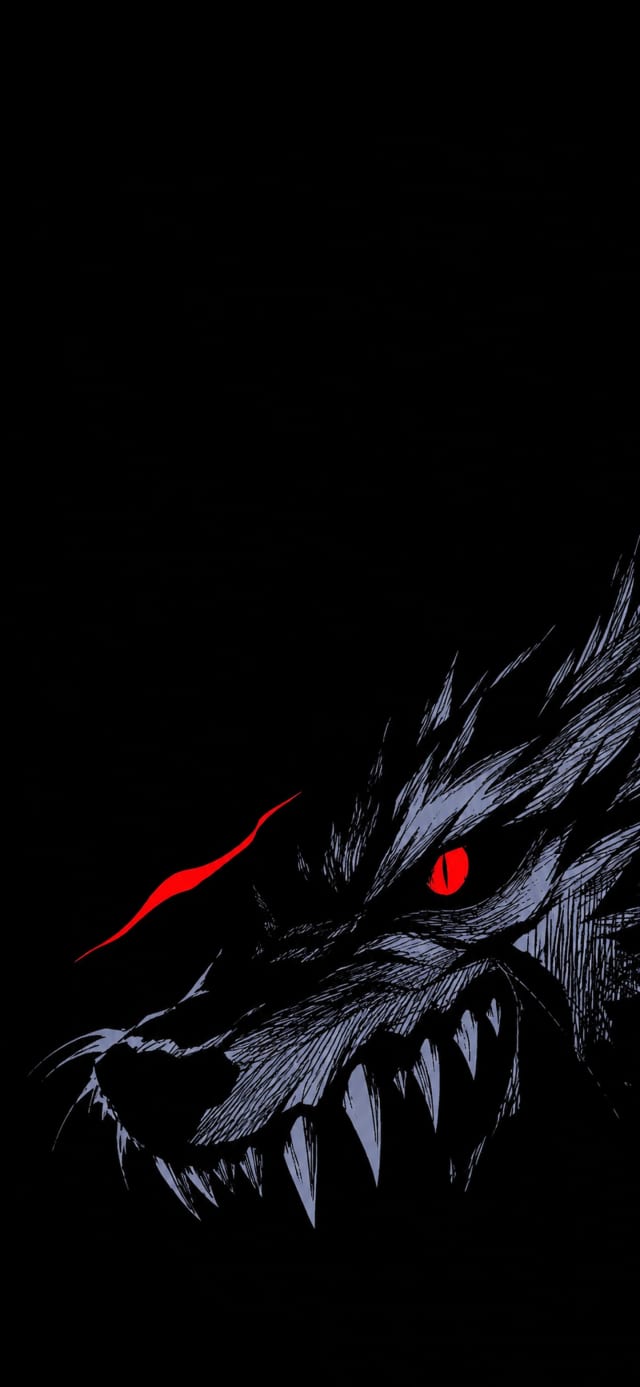Wolf Nocturne wallpaper