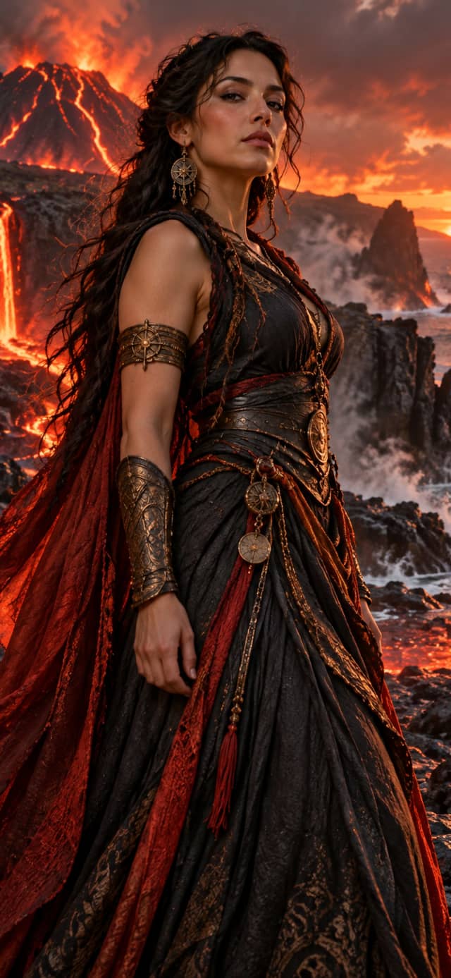 Ember Island Guardian — Beautiful Girls Mobile Wallpaper wallpaper