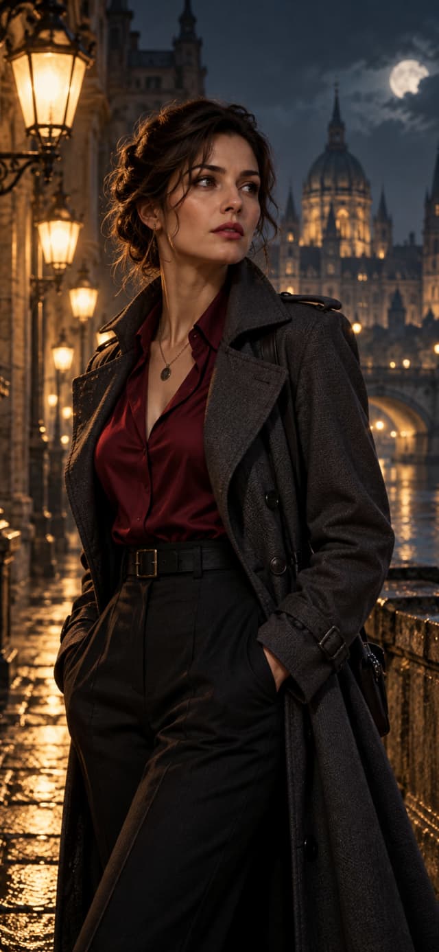 Midnight City Detective — Beautiful Girls Mobile Wallpaper wallpaper