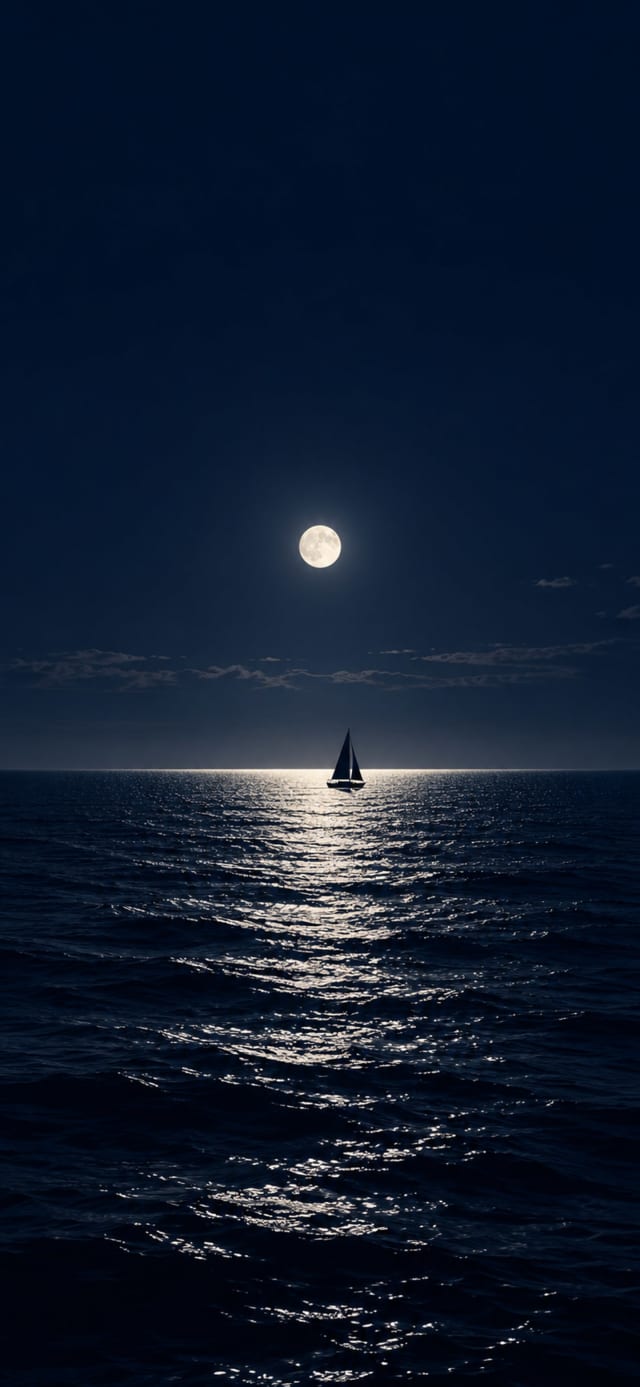 Moonboat — Open Water wallpaper