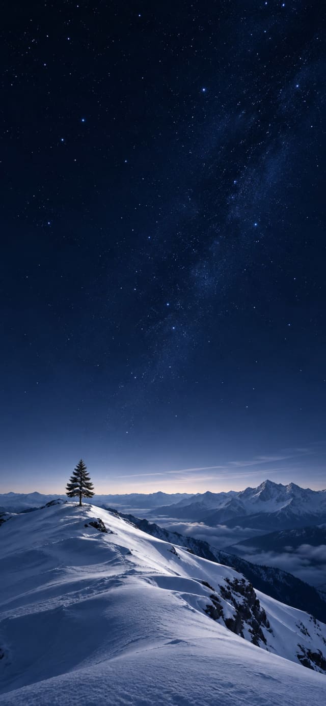 Amber Canopy — Autumn Night wallpaper