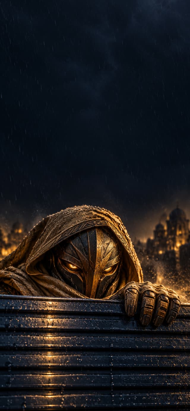 Golden Guardian Lock Screen wallpaper