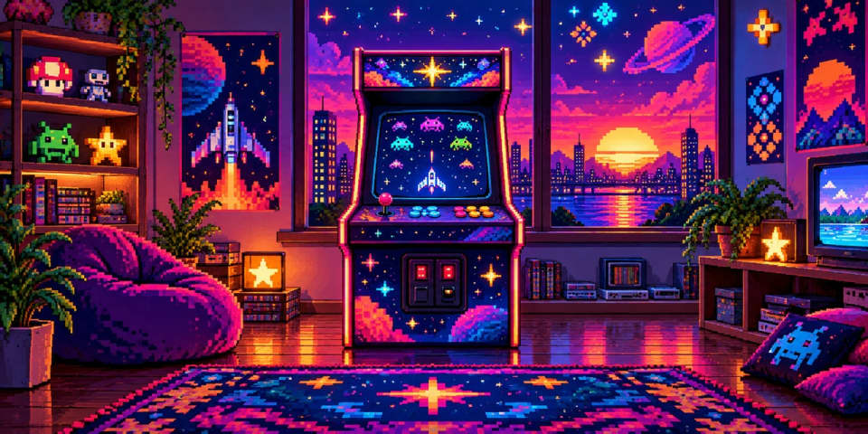 Retro Pixel & Arcade wallpaper collection