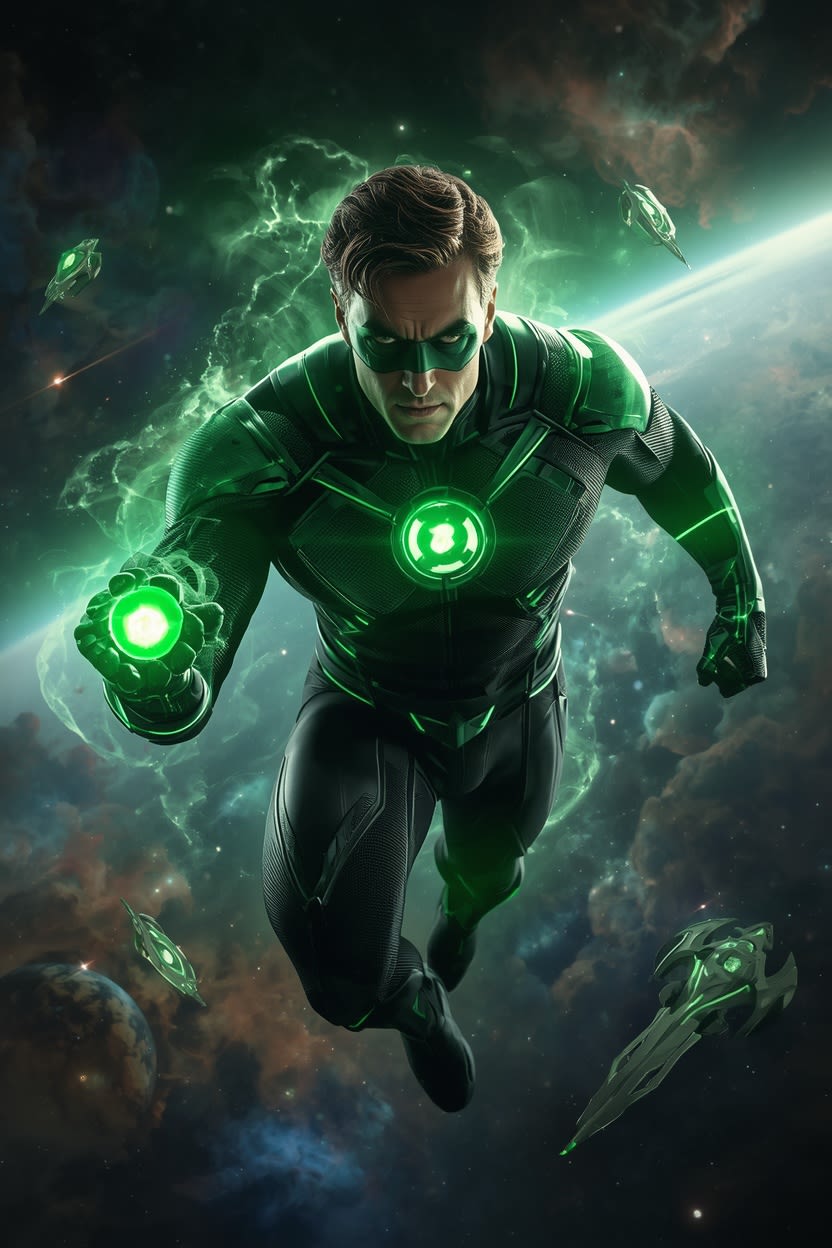 Emerald Ring Cosmic Hero free HD and 4K wallpaper