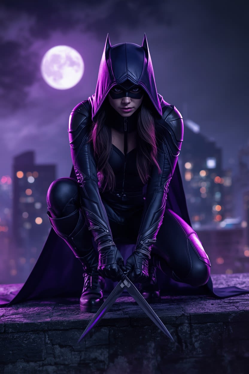Shadow Assassin Huntress free HD and 4K wallpaper