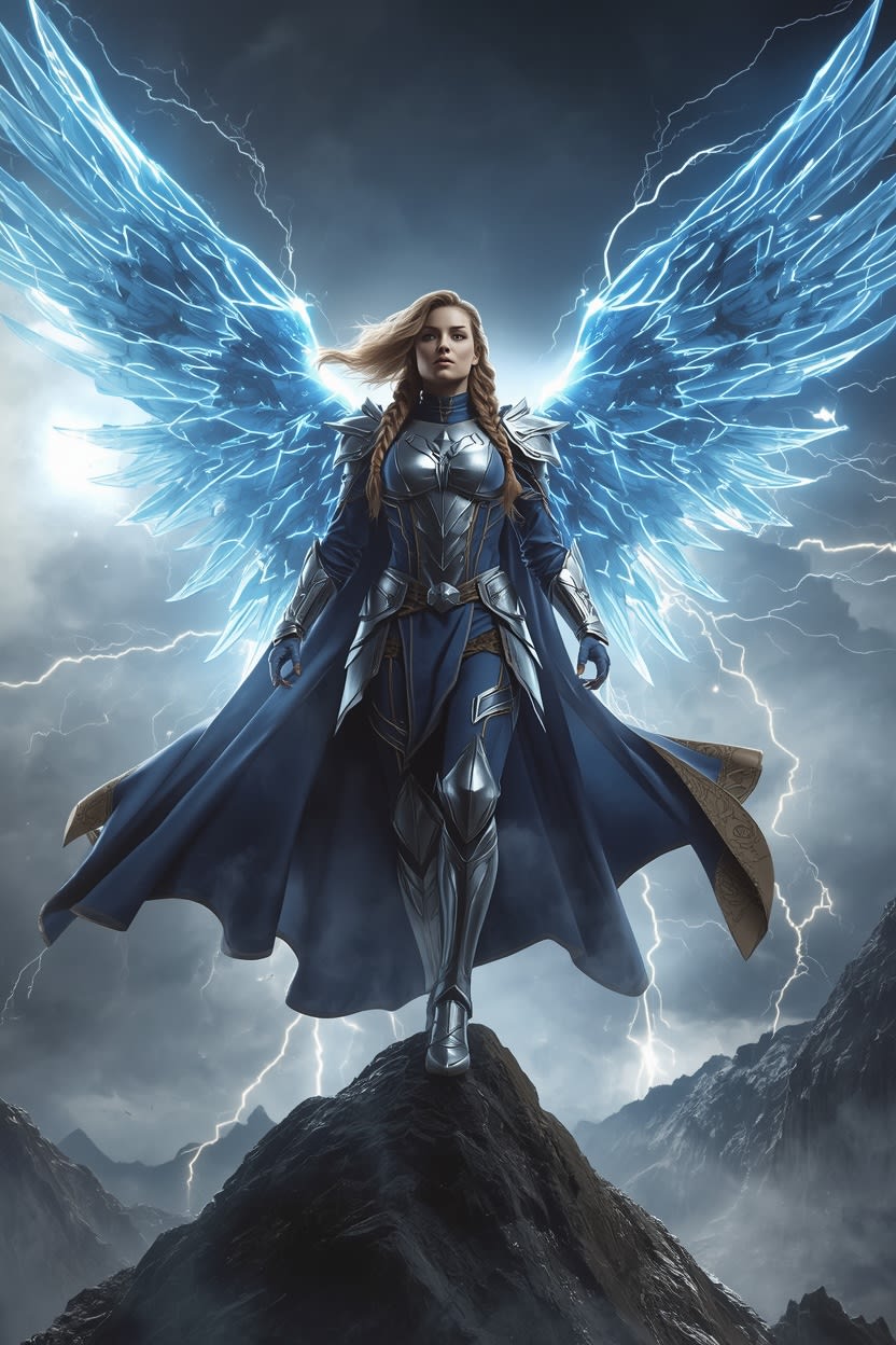 Thunder Valkyrie Warrior free HD and 4K wallpaper