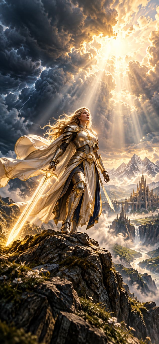 Paladin Light wallpaper