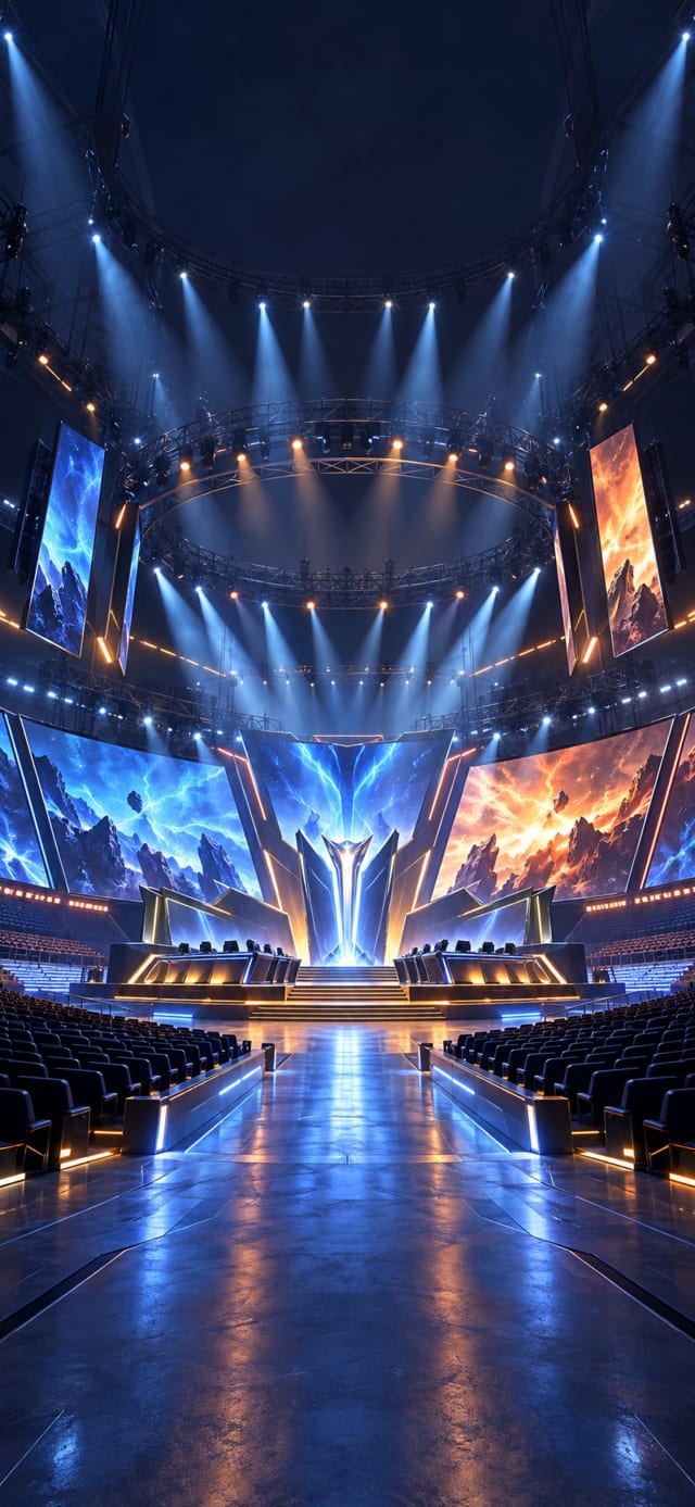 Esports Arena Stage wallpaper