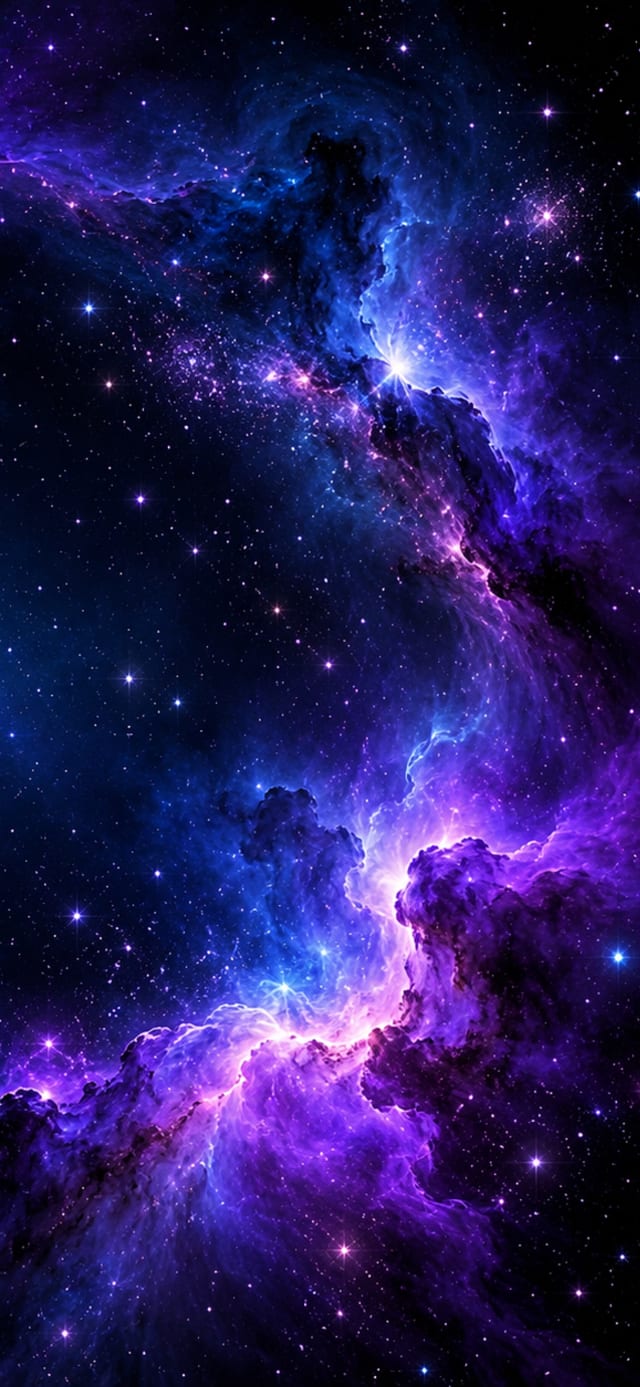 Deep Space Nebula — Smartwatch Wallpaper wallpaper