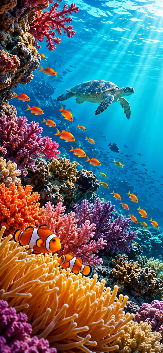 Coral Reef — Smartwatch Wallpaper wallpaper