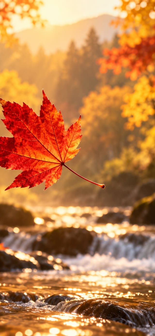 Autumn Maple — Smartwatch Wallpaper wallpaper