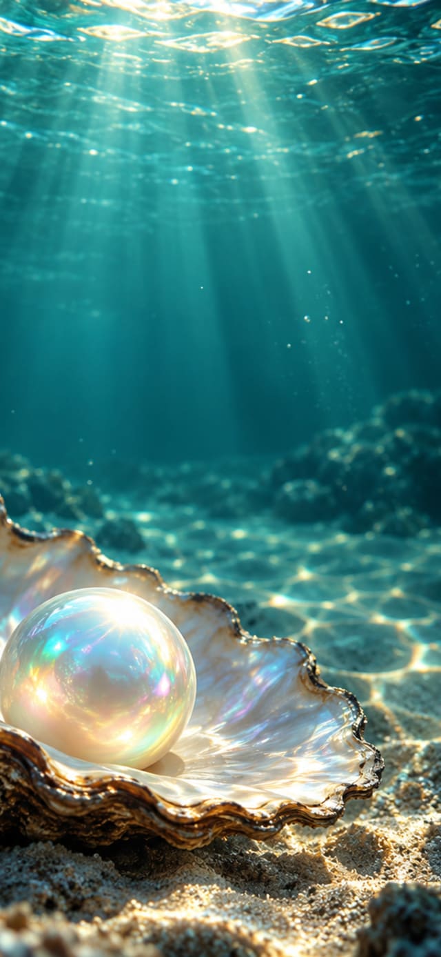 Ocean Pearl — Smartwatch Wallpaper wallpaper