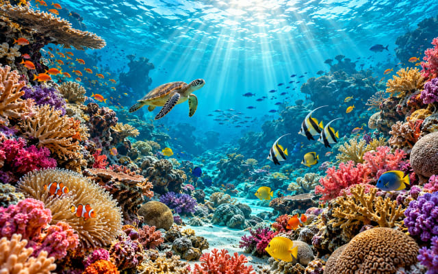 Coral Reef — Tablet Wallpaper wallpaper