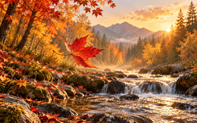 Autumn Maple — Tablet Wallpaper wallpaper