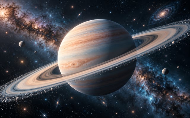 Saturn Rings — Tablet Wallpaper wallpaper