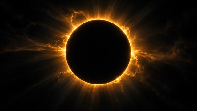 Solar Eclipse — Laptop Wallpaper wallpaper